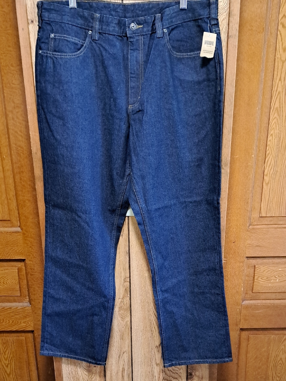 Men's Duluth Trading Co. Dark Blue Jeans Weekender Ballroom Size 38/32